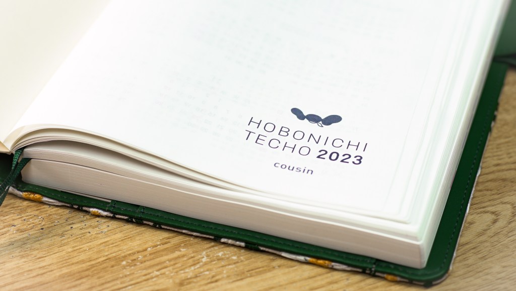 Hobonichi Techo 2023 Cousin