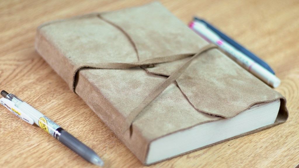 Well Managed Forest Suede Leather Journal